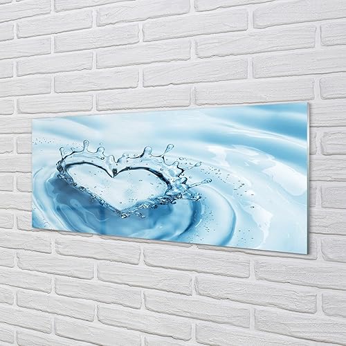 Tulup Impression Sur Verre Acrylique gouttes d'eau 140x70cm Tableau Decoration Murale Photo Image - - rosée de pissenlit - Nail Gallerys