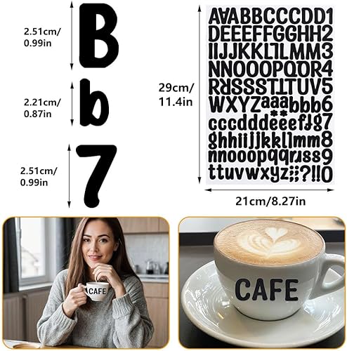 15 Feuilles Lettres Autocollantes, Autocollants Lettres, Alphabet Lettre et Autocollants, Stickers Lettres Alphabet en Vinyle Lettre Adhesive étanche pour Décoration Boîtes Aux Lettres Panneaux - Nail Gallerys