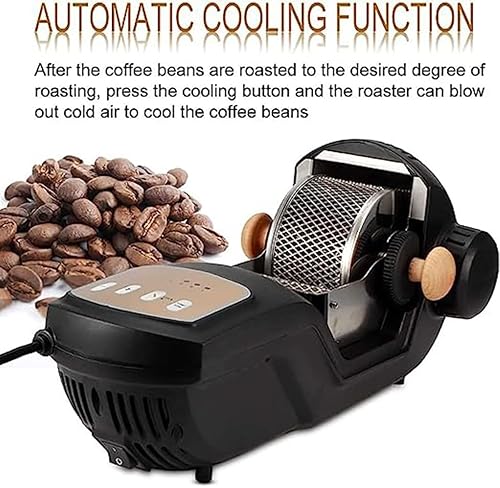 Torréfacteur de café torréfacteur de café à domicile avec minuterie torréfacteur de grains de café à domicile température réglable torréfacteur de grains de café électrique - Nail Gallerys