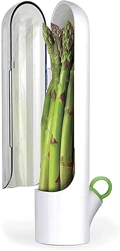Herb Saver pour Réfrigérateur, Herb Keeper Conteneur de Stockage D'herbes Saveur pour Coriandre, Menthe, Persil, Asperges, Garde les Verts Frais Pendant 2-3 Semaines (1PCS) - Nail Gallerys