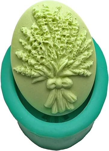 Moule Savon Moules de savon lavande Fleurs Forme Silicone Moule for gâteau Pudding gelée Dessert Moule à chocolat Moule à la main Savon Madmade Colle Moule A Savon - Nail Gallerys