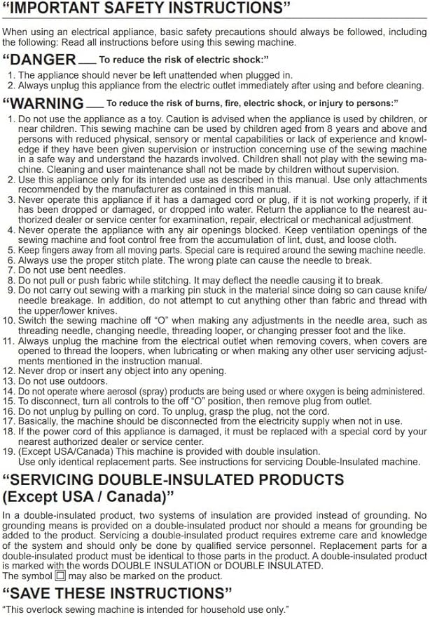 Juki MO-114D Surjeteuse, Métal, Blanc, 31,5 x 29 x 29 cm - Nail Gallerys