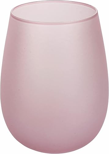 Villa d'Este Home Tivoli Happy Hour Provence Lot de 6 verres à eau givré en verre 500 ml - Nail Gallerys