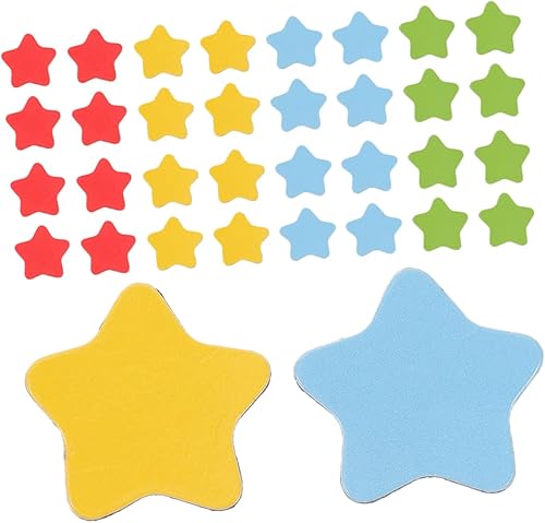 Totority 160pièces Aimants Étoiles Colorées pour Récompenses Aimants Décoratifs pour Réfrigérateur Et Salle De Classe pour Motivations Scolaires Et Décorations De Casier - Nail Gallerys