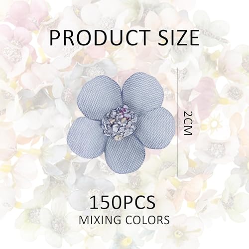 150 Fleurs En Papier Marguerite, Fleurs En Papier Faites À La Main, Fleurs Artificielles Pour L’Artisanat, Fleurs De Décoration De Mariage, Fleurs Artificielles Diy - Nail Gallerys