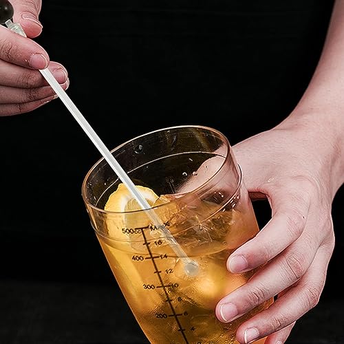 Frefgikty Lot de 20 agitateurs à tropicales pour cocktail 22,9 cm avec motifs de verres à vin, agitateurs réutilisables - Nail Gallerys