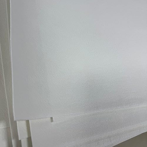 Minor Defects Entoilage en polaire thermocollante pour couture, poids moyen pour la fabrication de sacs (blanc, 120 cm x 1 m) - Nail Gallerys