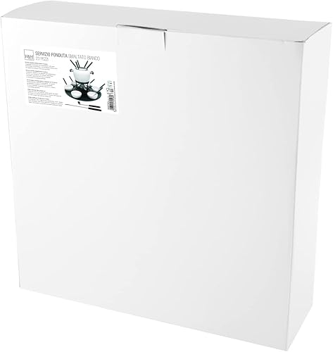 H&h servizio fonduta smalto 23 pezzi - Nail Gallerys