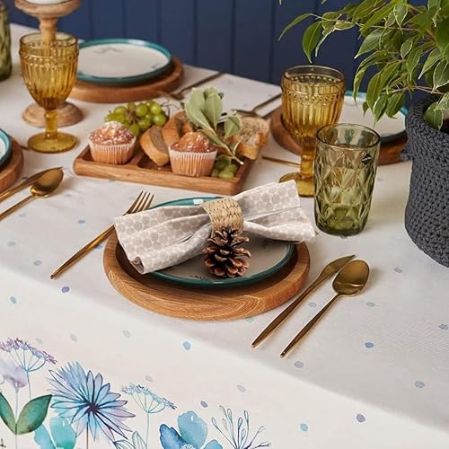 Kopinma 12 Pcs Ronds de Serviette bohème, Ronds de Serviette rustiques tissés à la Main en Jacinthe d'eau Naturelle pour Saint-Valentin, Thanksgiving, fête d'anniversaire, décoration de Table - Nail Gallerys