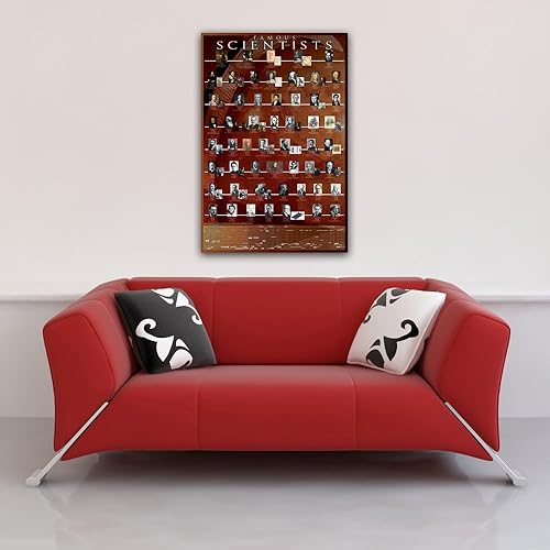 Empire Poster Scientifiques célèbres en Anglais - Nail Gallerys