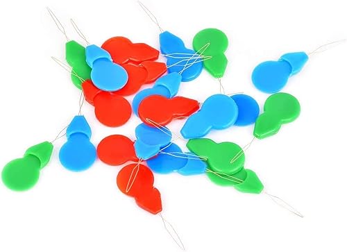 Tweal Enfile-Aiguilles à Fil 20 PCS À Coudre À La Main en Plastique Fil De Laiton en Forme De Gourde Détecteur De Fileteuses À Aiguille en Forme - Nail Gallerys