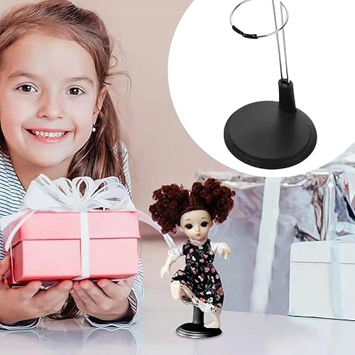 jopiuieo Support de | Support stable et antidérapant en acier pour – Présentoir décoratif multifonctionnel pour poupées au crochet, animaux en peluche, poupées en coton - Nail Gallerys