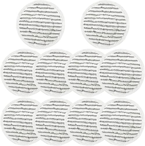 XKITP7000 – Lot de 12 tampons de rechange pour balai vapeur Shark S7001 S8201 S8001 S7201 S7000 S7000AMZ S7001TGT Series – Tampons de balai à récurer à vapeur et à récurer tout-en-un, modèle de pièce - Nail Gallerys