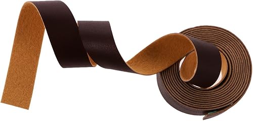 Sharplace 10m Long 2cm Large Sangle Bande De Cuir PU Synthétique PU DIY Ceinture Sac Vêtement - Brun Clair - Nail Gallerys