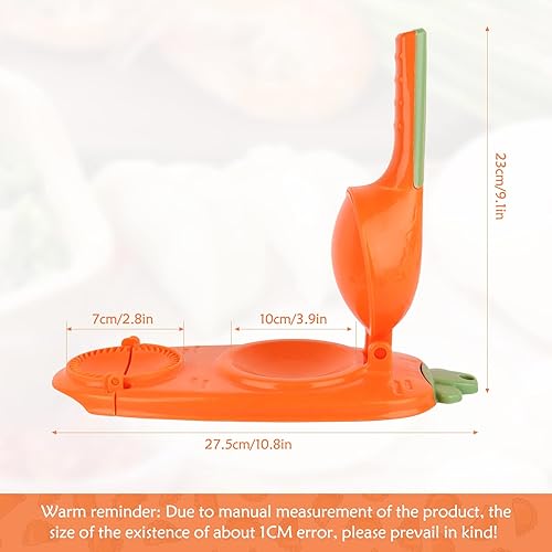 Dumpling Skin Artifact DIY Dumpling Maker,Machine à Boulettes 2 en 1,Machine de dumpling multifonction,Machines À Pâte Manuel,Kit de Presse à Pâte et Moule à Raviolis,Fabricant de Presse à Tortilla - Nail Gallerys