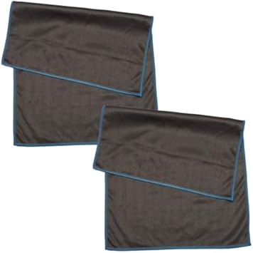 ILESTDG Maison Culte TopClean - 2/3/4 Chiffon en Fibre De Carbone 40 * 50cm pour Verre, Vitre, Vaisselle, Lunettes, Cuisine, Ménage (Orange,2pcs) - Nail Gallerys
