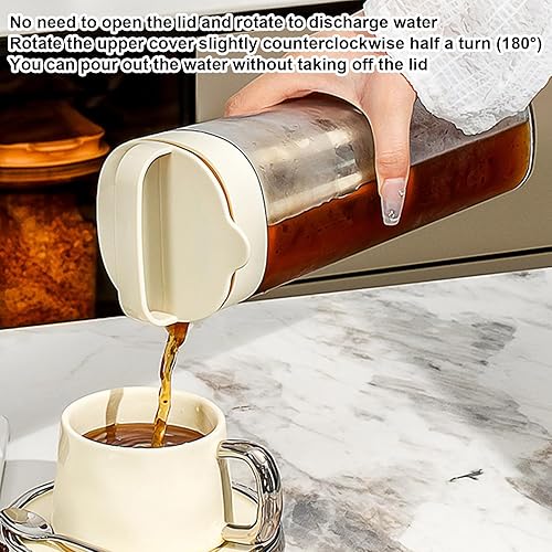 Générique Cold Brew Coffee Maker | Maker Avec Acier Inoxydable | Thé Glacé Et À Froid | Filtre 350 En Mailles, 100% À L'épreuve Des Fuites ， Mesurer - Nail Gallerys
