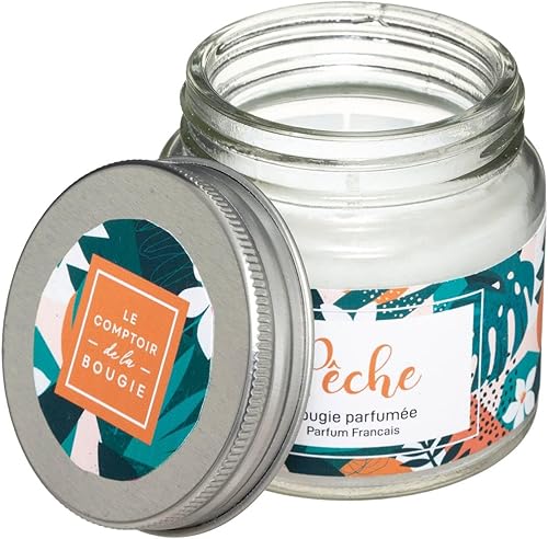 Atmosphera - Bougie parfumée pêche - 65g - Nail Gallerys