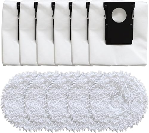 FACAIIO Lot de 11 sacs à poussière de rechange pour aspirateur Eureka J15 Pro Ultra avec 5 chiffons de nettoyage et 6 sacs de nettoyage de rechange pour le nettoyage des sols en bois dur - Nail Gallerys