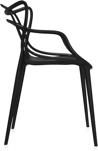 Kartell Masters, Chaise, Noir, Lot de 4 - Nail Gallerys