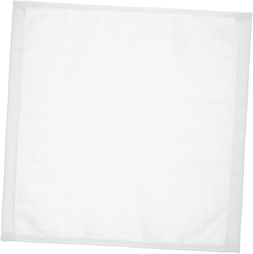 DONFAMDS Lot De 10 Serviettes De Bain En Coton Doux 30 X 30 Cm Très Absorbantes Lavables En Machine Blanches - Nail Gallerys