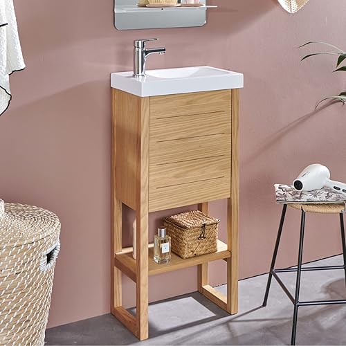 Meuble Lave-Mains Atoll avec Vasque Blanche - Nail Gallerys