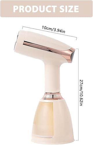 ZOYDP Defroisseur Vapeur 1500W, 3 Vitesses Defroisseur Vapeur Vertical, 20s Chauffage Rapide Steamer Defroisseur Vapeur, Steamer Vapeur avec 280 ml Réservoir pour Vêtements de Voyage et de Aison - Nail Gallerys