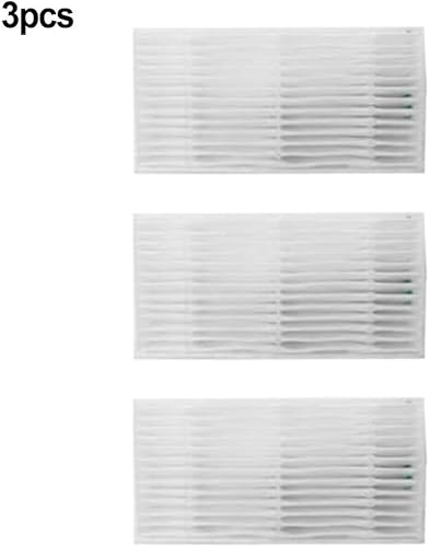 Jotekonoby Filtre de rechange pour aspirateur robot Vexilar W7/W11, purification de l'air de haute qualité, facile à nettoyer et à installer, piège la poussière et les squames d'animaux (3 pièces) - Nail Gallerys