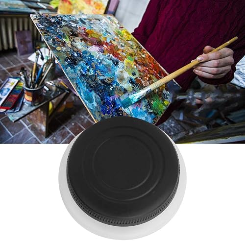 Sunicon Tasse à Double Palette, Acier inoxydable Peinture à l'huile Cup, de Térébenthine avec Couvercle à Visser, Palette Container Cup, pour Dessin Le d'art d'enfants D'adultes Artistes(F-332) - Nail Gallerys