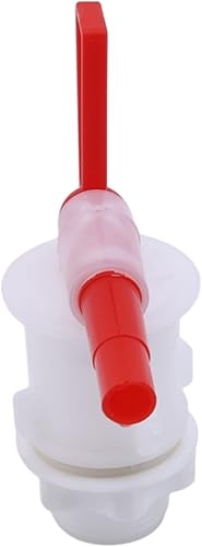 OAIEU Creative Plastique Fermentation Embouteillage Seau Robinet Fermenteur Robinet Robinet pour La Fabrication De Vin Homebrew (Rouge + Blanc) - Nail Gallerys