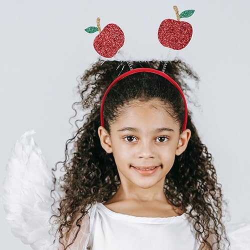 Alipis Bandeau avec design de pomme réaliste Accessoire de fête amusant pour les festivals et les séances photo Accessoires de cheveux fruités pour et filles - Nail Gallerys