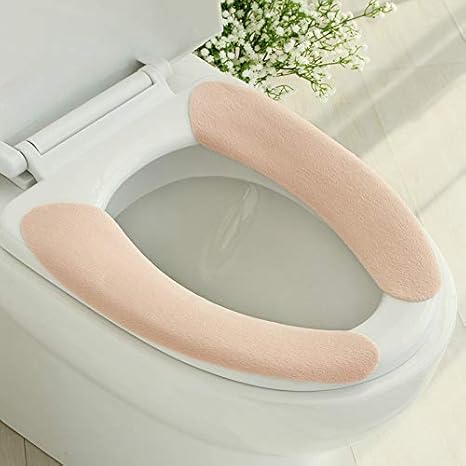 Lot de 3 paires de coussins de siège de toilette pour salle de bain et toilettes - Nail Gallerys