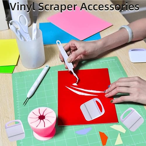 Lot de 3 outils de désherbage en vinyle pour scrapbooking Cricut, silhouettes et papier cartonné - Nail Gallerys