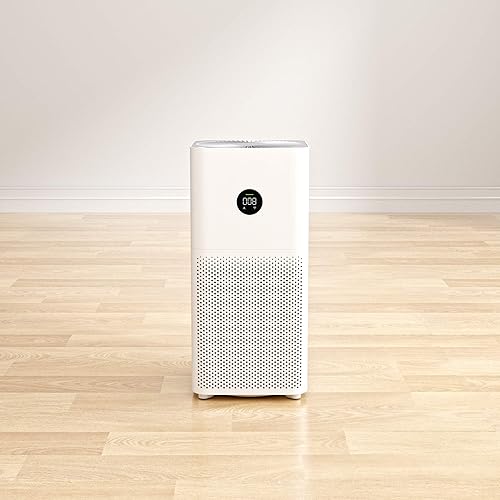 Xiaomi Mi Air Purifier 3C EU version-Purificador de aire, conexión WiFi y pantalla display, 106 m2/h coverage efficiency, Blanco - Nail Gallerys