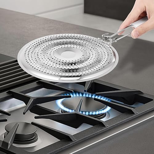 UPKOCH Maniques Pot Dessous De Plat Coussin Isolant Diffuseur De Chaleur pour Pot Cuisinière À Gaz Diffuseur Plaque Induction Disque Table De Cuisson À Induction Plaque Cuisinière À - Nail Gallerys