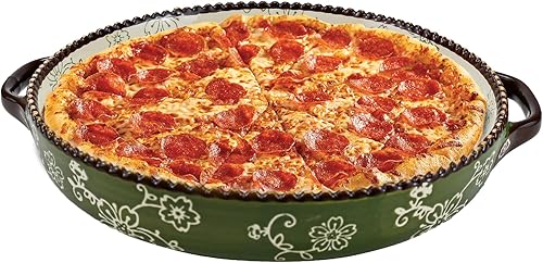 LPAMABA Plat à Tarte en Céramique ø 22.5 cm Moule à Tarte Plat Four Assiette à Tarte Moule a Tarte en Ceramique Plaques de Pâtisserie Pizzas Plats à Four pour Pâtisserie Quiché Pizza Pâtes Barbecue - Nail Gallerys