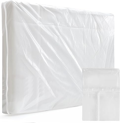 Housse Matelas 90x200 (épaisseur 30cm), Protege Matelas Imperméable à Double Fermeture éclair, Housse Protection Matelas pour Matelas pour e Rangement et Déplacement, Réutilisable Protège Matelas - Nail Gallerys