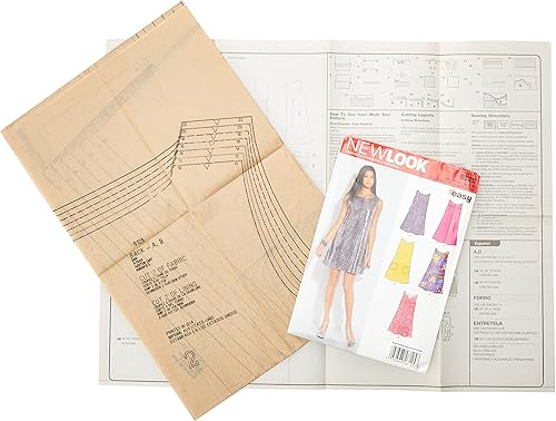 New Look NL6125 Patron de Couture Robe 22 x 15 cm - Nail Gallerys
