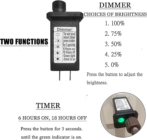 Hairui Branches blanches éclairées - Avec variateur et minuterie - 32 pouces - 200 LED - Branches de saule éclairées - Pour l'intérieur et l'extérieur - Décoration de Noël (vase non inclus) - Nail Gallerys