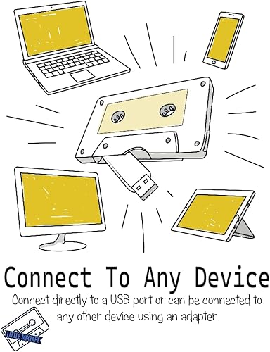 USB Mixtape Musique Stockage Cadeau Casette Tape 8GB (aucune) - Nail Gallerys