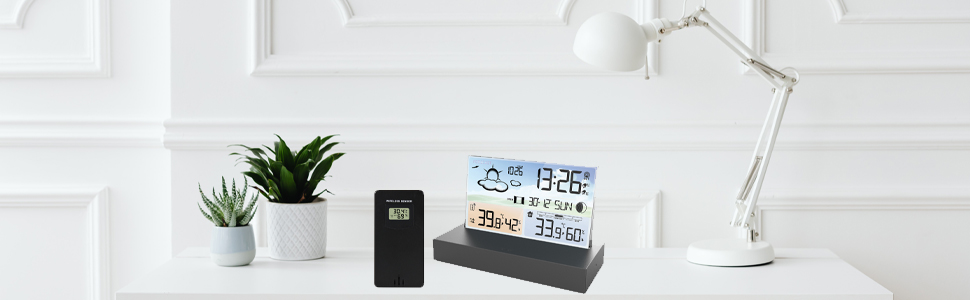 Sans Fil Extérieur Station Météo Numérique 