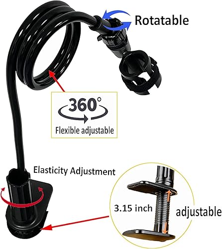 Support universel flexible pour cordon de fer à repasser, support de cordon de fer à repasser pour la planche à repasser aide à garder le cordon du fer à repasser hors de portée lors de l'utilisation - Nail Gallerys