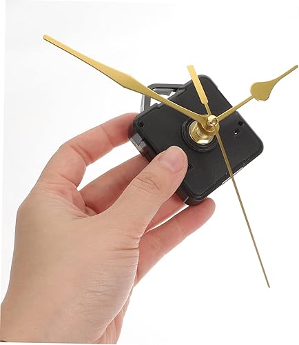 2 Ensembles D'Horloge À Quartz Aiguilles des Heures des Minutes Mécanisme D'Horloge Électrique Grande Aiguille D'Horloge Horloge Murale en Or Pièces Électroniques - Nail Gallerys