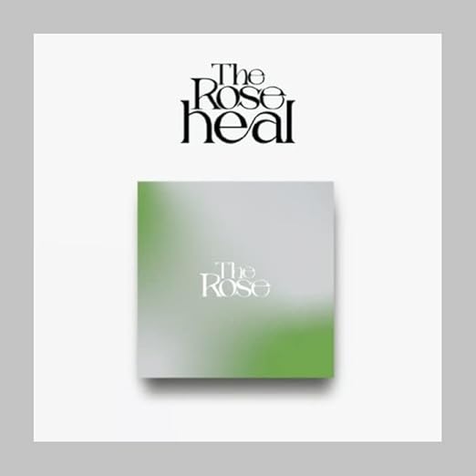 The Rose Heal Album standard – Version verte CD + livre photo 96p + 2 cartes photos Polaroid + 1 feuille d'autocollants + suivi scellé - Nail Gallerys