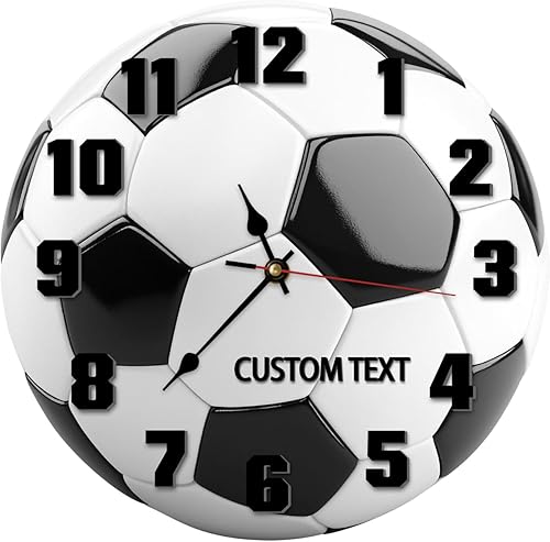 LALILIESS Gants de Boxe personnalisés Horloge Murale avec nom, personnalisé nom de Boxeur Horloge Murale, Sport thème décor Maison Homme Grotte Montre Murale Horloge Mouvement Silencieux - Nail Gallerys