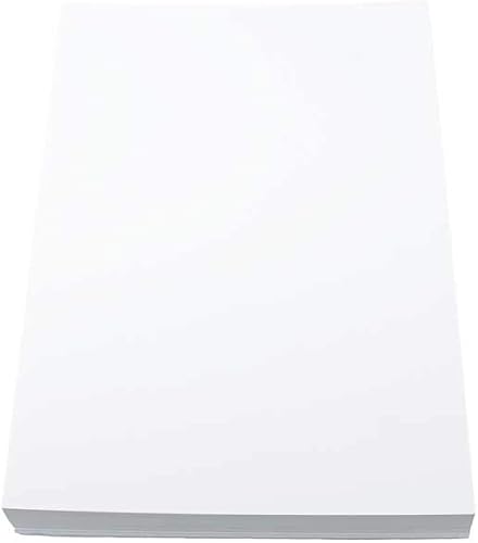 House of Card & Paper HCP132 Lot de 50 feuilles cartonnées A4 210 g/m² Blanc - Nail Gallerys