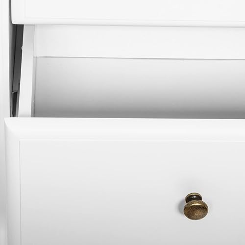 Atmosphera - Console Solen - Blanc et Bois - Nail Gallerys