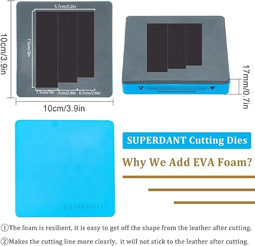 SUPERDANT Matrice de Decoupe Modèle de Dessous de Verre en Cuir Machine de Découpe en Bois pour Mariages et Mariées Matrice de Decoupe Scrapbooking - Nail Gallerys