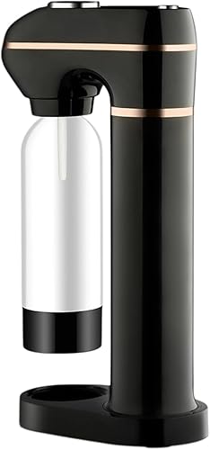 Machine à Soda, Machine à Eau Pétillante avec Manomètre, Machine à Diffuser du Soda pour Jus et Boissons Cocktails, Compatible avec les Cylindres à Visser de Taille Standard (non - Nail Gallerys