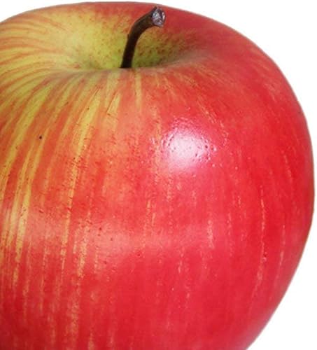 1 x décoration Grande Artificielle Fausse Pomme Rouge en Plastique Fruits décoration de fête à la Maison rentable et durableUtile et Pratique - Nail Gallerys